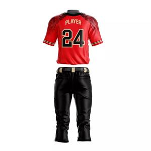 Uniforme de béisbol 100% poliéster sublimación personalizada camisetas de béisbol pantalones Softball ropa deportiva hecha a medida nombre del equipo ropa deportiva - Product Image 5