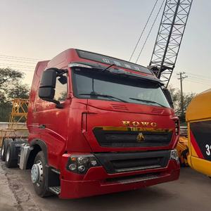 รถดัมพ์10ล้อมือสอง HOWO 6x4ของจีน2ND รถบรรทุกหัวรถบรรทุกยูโร6มีสภาพดี - Product Image 3