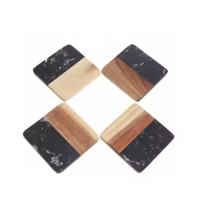 High Quality Luxuries <b>Marble</b> <b>Coasters</b> Modern Design Natural Stone Decorative <b>Coasters</b> for Positive Energy On Table Decoration - Product Image 3