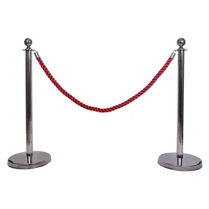 Luxury Grade 201 Stainless Steel Q Stand Crowd Control Queue Management Barrier PPB02M