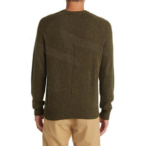 Col rond tricot décontracté hommes pull personnalisé tricoté cachemire hommes pull nouveauté pull respirant - Product Image 3