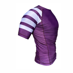 เสื้อรัดกล้ามพิมพ์โลโก้ตามสั่ง เสื้อรัดกล้าม MMA แบบเปล่า เสื้อรัดกล้าม Bjj แบบซับลิเมชั่นสำหรับผู้ชาย - Product Image 3