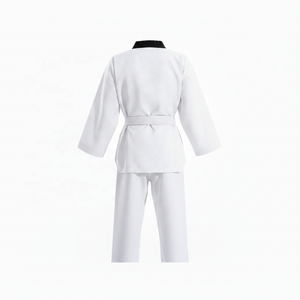 ชุดยูนิฟอร์มเทควันโดปูมเซสำหรับเด็ก ปี 2026 แบบ unisex ผ้าโพลีเอสเตอร์/คอตตอน ไซส์ XXS ชุดยูนิฟอร์มศิลปะการต่อสู้ - Product Image 3