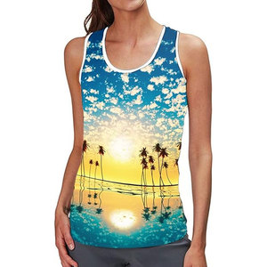 Camiseta sin mangas informal sin mangas para hombre, cómoda, de secado rápido, transpirable, con logotipo personalizado, chaleco de sublimación, camisetas para correr - Product Image 4