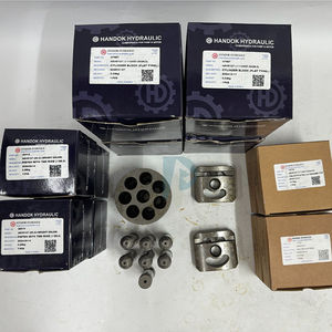 Pièces de pompe à piston hydraulique HANDOK A8V0160 pour excavatrice : bloc-cylindres, plaque de soupape, sabot de piston pour engins de construction - Product Image 2
