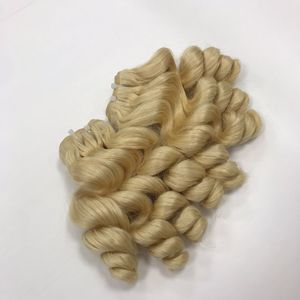 Vente en gros, lot de cheveux ondulés vietnamiens corps humain, blond, avec ondulation naturelle, cheveux vietnamiens, dentelle frontale, OEM ODM - Product Image 2