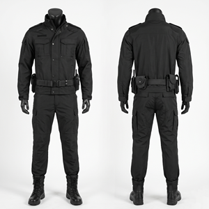 Uniforme de Seguridad Verde Oliva de Alta Resistencia, 280 GSM, Poliéster y Algodón Elástico Ripstop, Panel Reforzado, Logotipo Personalizado - Product Image 4