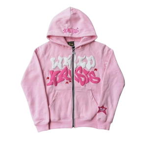 Latest Style Solid Color Customized 100% Cotton Wholesale Custom Puff Print Oversize <b>Men</b> Pullover <b>Hoodie</b> - Product Image 3