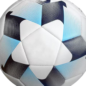 Ballons de football en PU avec logo imprimé, impression de logo personnalisée, sport pakistanais, nouveau ballon de football en cuir PU personnalisé - Product Image 6