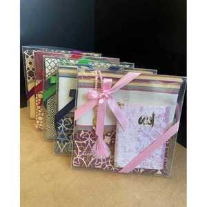 Tapis de prière élégant Hira Taffeta Yasin, coffret cadeau personnel, 66x110cm, 230g - Product Image 5