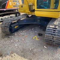 Excavatrice sur chenilles moyenne Komatsu PC130 d'occasion importée du Japon, haute performance, 13 tonnes, PC 130, machine sur chenilles à vendre