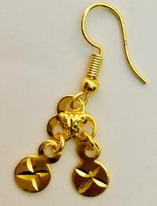 Juego de collar con dijes GoodLuck de fabricante indio de confianza con chapado en oro de 14K y tipo de cadena de eslabones de perlas para regalos - Product Image 5