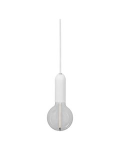 Lampada a sospensione in acciaio bianco 1xE27 Rotonda 1906 (Ledvance 092565) - Product Image 1