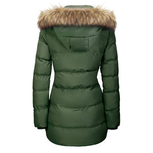 Nouvelle arrivée, parka professionnelle pour femmes, parka en gros, parka pour femmes à bas prix avec fourrure et capuche amovibles - Product Image 2