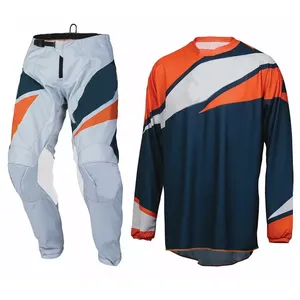 ชุดแข่งมอเตอร์ครอส MX เสื้อเจอร์ซีย์และกางเกงชุดแข่งมอเตอร์ไซค์วิบาก - Product Image 3