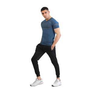 เสื้อยืดแนวสปอร์ตใส่สบายสำหรับผู้ชายเสื้อยืดผ้าคอตตอนโพลีเอสเตอร์ระบายอากาศได้ดีจากผู้ผลิต - Product Image 3