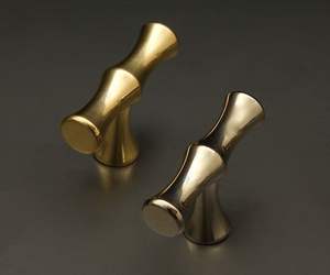 Poignée de tiroir de bouton de porte de conception monotrou argentée unique européenne pour l'amélioration de meubles de villa d'hôtel de commode de cuisine - Product Image 6