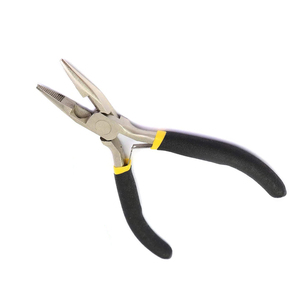 Herramientas para extensiones de cabello, alicates con mango de agarre, abrazadera para extensiones de cabello, alicates de acero inoxidable alemán, Alicates de punta Diy - Product Image 1