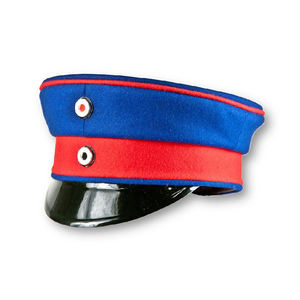 Sombrero con visera vintage alemán para hombre y mujer negro redondo con logotipo de cliente de buena calidad para adultos - Product Image 1