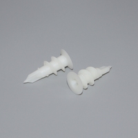 Bouchons d'expansion en plastique pour plaques de plâtre Fixation de rideaux et cadres photo Vis d'expansion en nylon à visser