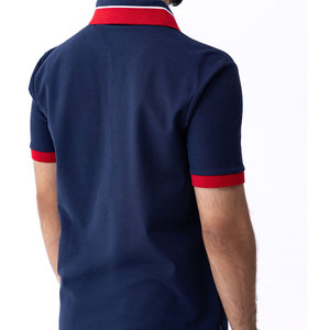 เสื้อโปโลผู้ชายสำหรับใส่ทุกวัน เนื้อผ้าน้ำหนักเบา นุ่มสบาย ใส่สบายในฤดูร้อน ดีไซน์ทันสมัย - Product Image 5