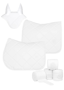 ที่ครอบหูม้าแบบถักโครเชต์ทันสมัย น้ำหนักเบา ระบายอากาศได้ดี ซักได้ อุปกรณ์เสริมสำหรับขี่ม้า ป้องกันแมลง - Product Image 3