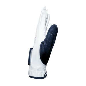 Gant de golf personnalisé en cuir Cabretta blanc - Doigts entiers, respirant, sangle de poignet réglable, léger, durable, antidérapant, pour extérieur, main gauche - Product Image 4