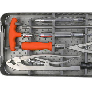 Juego de Instrumentos Manual Reutilizable para Reemplazo Total de Articulación de Rodilla, Juego de Instrumentos Femorales para Articulación de Cadera y Rodilla, Acero Inoxidable Estándar - Product Image 4