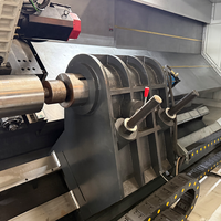 Tour CNC Incliné TCK900 de Chine avec 12 Stations et Outils Mobiles pour le Tournage de Pièces Complexes et la Coupe de Métaux Lourds