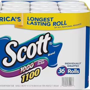 Scott 1000 Sheetsper <b>Roll</b> Toilet Paper (36Count),<b>Blue</b> - Product Image 1