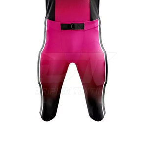 Uniforme de football américain couleur unie vêtements de sport uniforme de football américain sur mesure à séchage rapide - Product Image 4