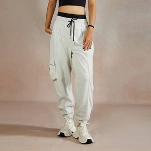 Pantalons de survêtement 100% coton pour femmes New Gym Fitness Workout Track Joggers avec Logo personnalisé Respirant pour les Sports d'hiver - Product Image 6