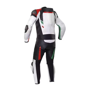Traje de Motociclismo de Cuero Vacuno Ligero, Transpirable, Resistente al Viento y Retardante de Llama, Unisex, OEM, para Confort Invernal - Product Image 4