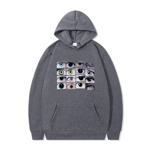 Sudaderas con capucha de lana para hombre de 350gsm-500gsm de alta calidad con diseño ecológico personalizado 2022 para otoño - Product Image 6