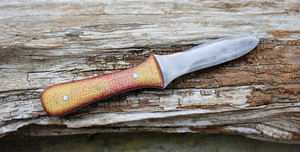 Cuchillo de cocina antideslizante con mango de madera, abrebotellas de acero damasco de calidad superior, con logotipo personalizado - Product Image 2