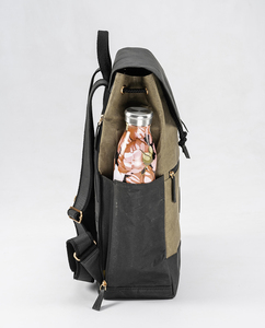 Pugmark Alligator Stylish Vegan Kraftpaper Vintage Unisex Laptop <b>Backpack</b> Trendy Design Waterproof Anti-Theft Arcuate Shoulder - Product Image 3