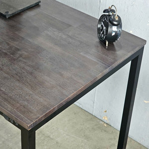 Table pour ordinateur portable en bois massif réglable en hauteur avec étagère intégrée pour CPU/imprimante, durable - Product Image 5