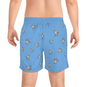 Séchage rapide respirant hommes Shorts de bain 2023 hommes Shorts de plage sueur Gym Shorts rayé Polyester/Spandex - Product Image 4