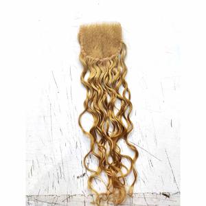 613 Rubio virgen Remy Cabello indio sin procesar La mejor calidad Micro-loop Single Weft Weave Machine Weft Bundles Todos los colores - Product Image 1