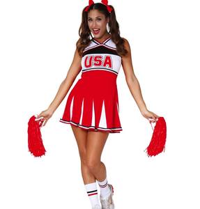 Ensemble de pom-pom girl personnalisé pour femmes uniforme de danse Cheer Costume de haute qualité Cheer Academy Competition Top Jupe - Product Image 1