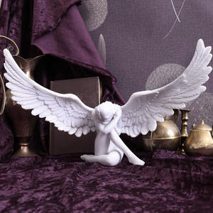 Retro Angel Wing <b>Figures</b> 3d Sculpture Art for Home and Hotel Desktop Decor - Product Image 5