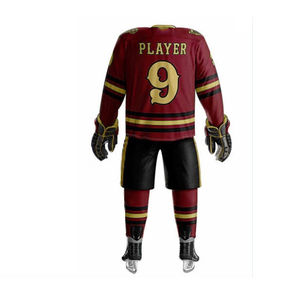 Uniformes de Hockey sobre Hielo de Alta Calidad para Equipos Deportivos, Logotipo Personalizado, Fabricantes de Alta Gama, Uniformes de Hockey sobre Hielo Ajustados en Venta - Product Image 6