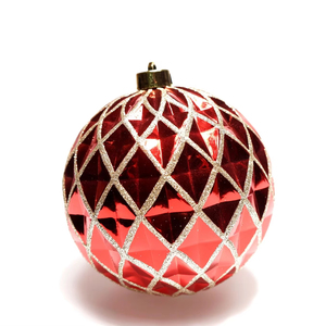 Ornements de boule de verre de Noël moderne Décorations pour la maison Cadeaux de Noël avec personnalisation - Product Image 1