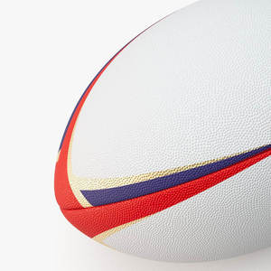 Ballon de rugby fabriqué au Pakistan, ballon de rugby de qualité supérieure, prix de gros, ballon de rugby de couleur personnalisée - Product Image 5