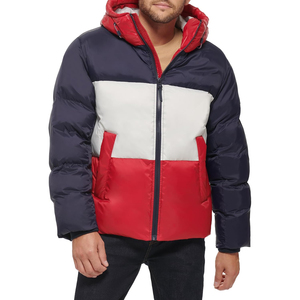 Veste longue matelassée pour homme, chaude et isolée, idéale pour les activités de plein air et le port quotidien - Product Image 1