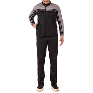 Personnalisé pas cher prix meilleur matériel OEM service votre propre logo marque privée à la mode hommes fermeture éclair survêtements - Product Image 1