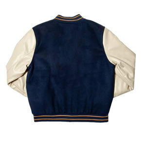 Chaqueta Varsity de Algodón 100% Personalizada Directamente de Fábrica, Chaqueta Letterman de Béisbol, Chaqueta de Baloncesto para Hombre de Primera Calidad con Logotipo Frontal - Product Image 2