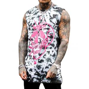 Haute qualité confort Fit coton mélangé hommes débardeur Muscle T-Shirt avec capuche col entraînement Gym Jersey gros Singlet haut - Product Image 1