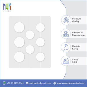 Korea Origin Widely Used Face Care Product High Quality Sulfate-Free 8mm 10mm 12mm Non-Beveled Hydrocolloid Acne <b>Pimple</b> <b>Patch</b> - Product Image 4