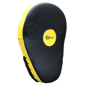Coussinets de mise au point en cuir professionnels sur mesure de haute qualité avec poignées pour l'entraînement de boxe - Product Image 3